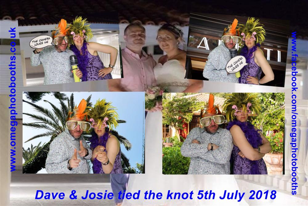 Josie & Dave's wedding  | View more photos from the event at gallery.omegaphotobooths.co.uk/u/Omega-Photobooths/Josie-Daves-wedding